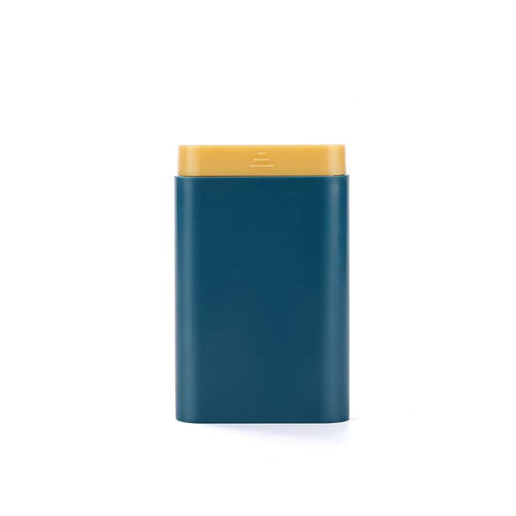3 PCS Portable Sealed Pill Storage Box Divided Into Compartments Portable Mini Pill Box(Blue) - free shipping - PMC TechLife - Order now!