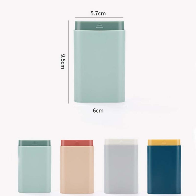 3 PCS Portable Sealed Pill Storage Box Divided Into Compartments Portable Mini Pill Box(Gray) - free shipping - PMC TechLife - Order now!