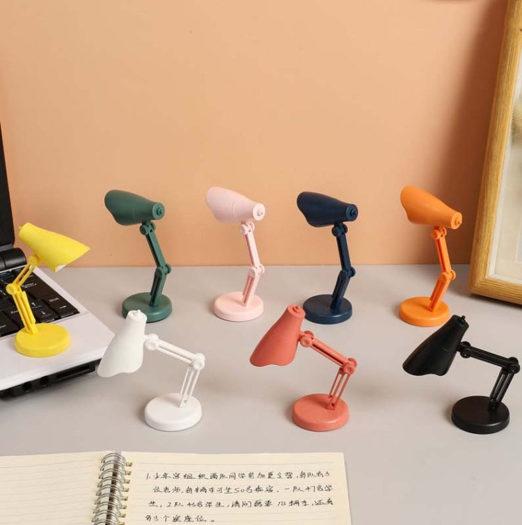 3 PCS Mini LED Desk Lamp Folding Portable Night Light Magnetic Eye Protection Desk Lamp(LD02-Orange) - Desk Lamps by PMc TechLife | Online Shopping South Africa | PMc TechLife | Buy Now Pay Later Mobicred