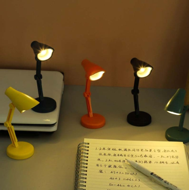 3 PCS Mini LED Desk Lamp Folding Portable Night Light Magnetic Eye Protection Desk Lamp(LD02-Rose Red) - free shipping - PMc TechLife - Order now!