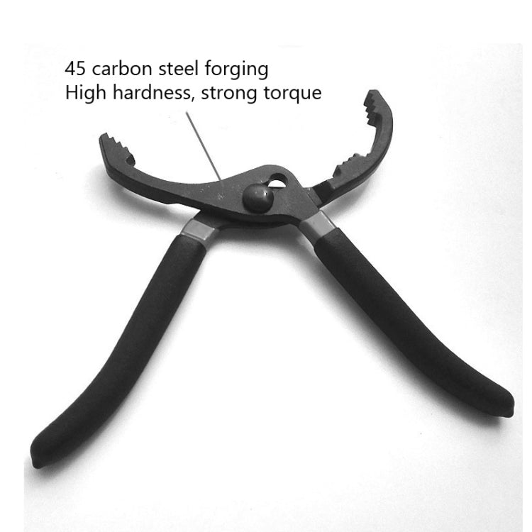 10 Inch Car Repairing Oil Filter Wrench Plier Disassembly Dedicated Clamp Filter Grease Wrench Special Tools - Hand Tool Sets by PMC TechLife | Online Shopping South Africa | PMC TechLife | Buy Now Pay Later Mobicred