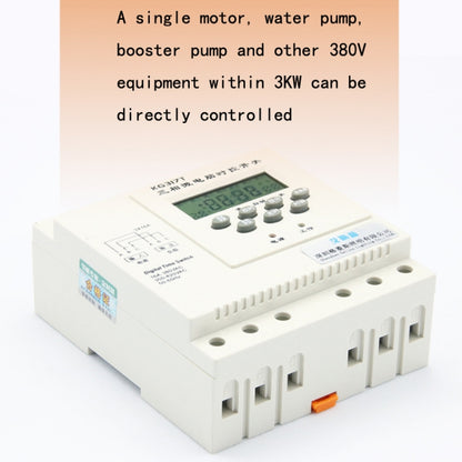 KG317T 380V Microcomputer Time-Controlled Switch Automatic Timer Water Pump Aerator Controller - Smart Switch by PMC Jewellery | Online Shopping South Africa | PMC Jewellery