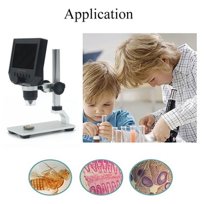 G600A HD Mobile Phone Repair Microscope 4.3 Inch Screen Digital Microscope Electron Microscope(US Plug) - Digital Microscope by PMC Jewellery | Online Shopping South Africa | PMC Jewellery | Buy Now Pay Later Mobicred