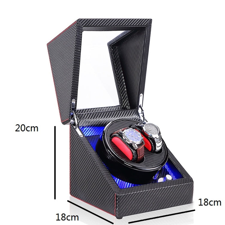 Watch Shaker Automatic Mechanical Watch Rotating Motor Winding Box, US / EU / UK Plug(All Black) - free shipping - PMC TechLife - Order now!