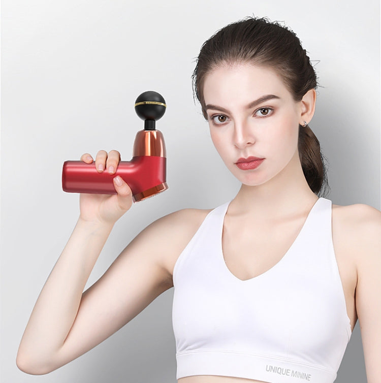 Fascia Gun Pocket Electric Shock Gun  Muscle Massage Gun, Specification: LCD 20-speed (Gray) - free shipping - PMC TechLife - Order now!