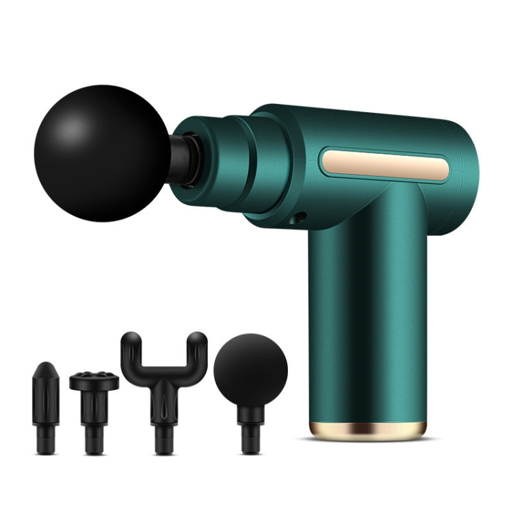 Fascia Gun Pocket Electric Shock Gun  Muscle Massage Gun, Specification: Classic Mini (Green) - free shipping - PMC TechLife - Order now!