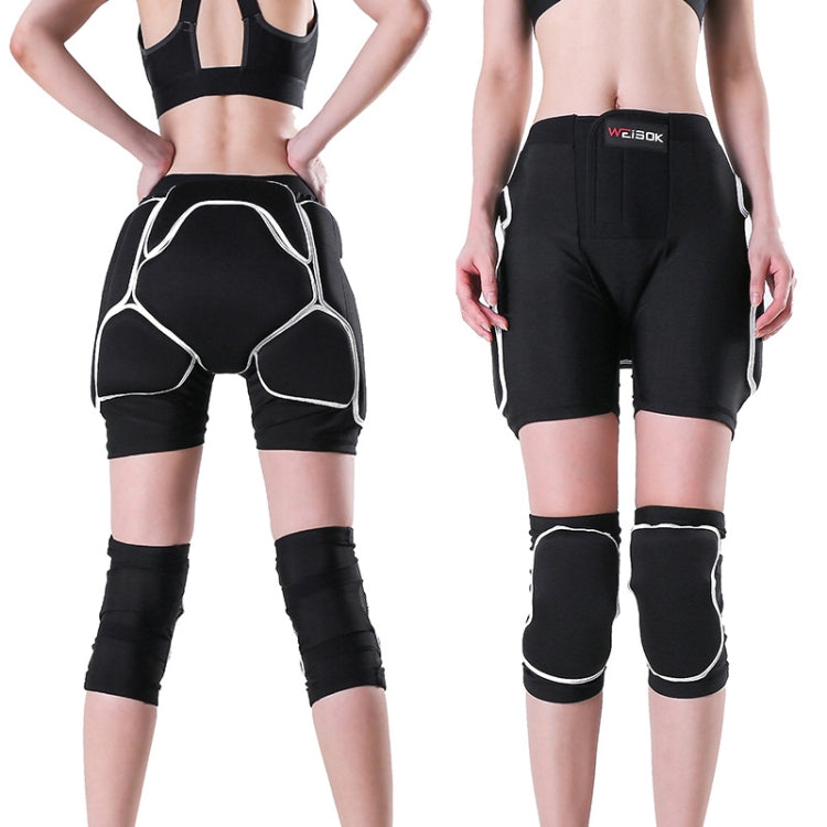 WEISOK Ski Hip Pads Knee Pads Adult Roller Skating Protective Gear, Specification: L (60-70kg) - Sports Safety by WEISOK | Online Shopping South Africa | PMC Jewellery