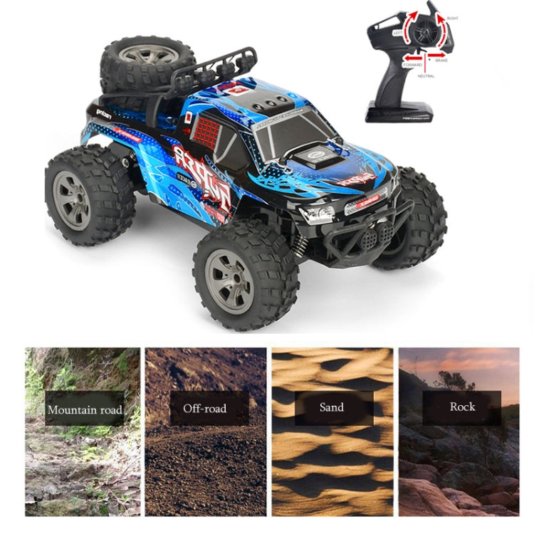 MGRC Charging Remote Control Car 2.4G Wireless Remote Control Four-Way Cross-Country Climbing Car 1:18 Car Model(Red) - RC Cars by MGRC | Online Shopping South Africa | PMc TechLife | Buy Now Pay Later Mobicred