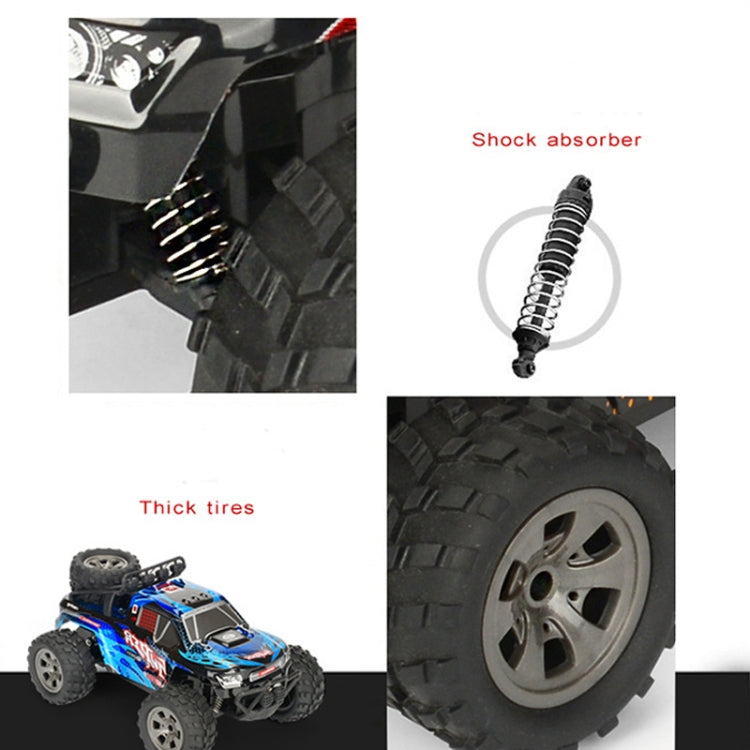 MGRC Charging Remote Control Car 2.4G Wireless Remote Control Four-Way Cross-Country Climbing Car 1:18 Car Model( Gray Blue) - RC Cars by MGRC | Online Shopping South Africa | PMc TechLife | Buy Now Pay Later Mobicred