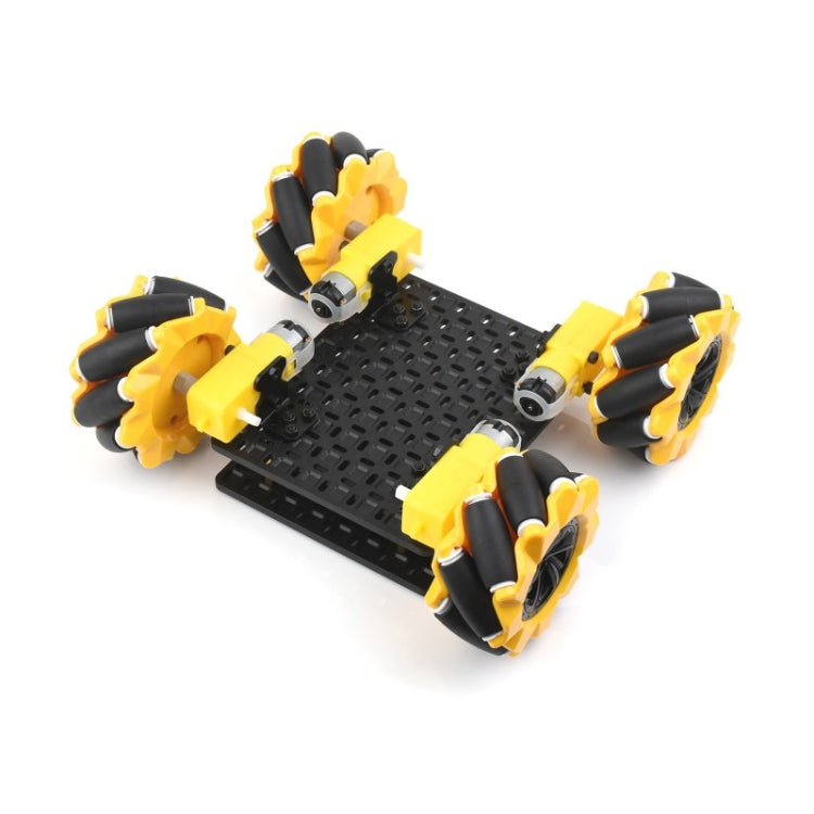 Waveshare Smart Mobile Robot Chassis Kit, Chassis:Normal(Mecanum Wheels) - Robotics Accessories by Waveshare | Online Shopping South Africa | PMC Jewellery | Buy Now Pay Later Mobicred