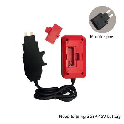 AE150 Automobile Fuse Current Detector Automobile DC Digital Resistance Wire Ammeter - Electronic Test by PMC Jewellery | Online Shopping South Africa | PMC Jewellery | Buy Now Pay Later Mobicred