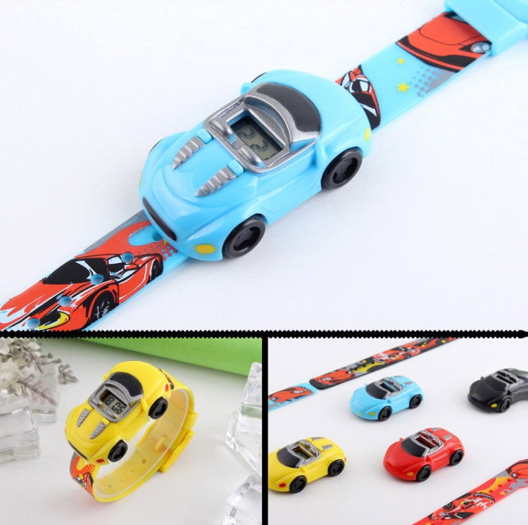 SKMEI 1241 Fashion Cute Cartoon Car Children Digital Watch(Yellow) - free shipping - PMC TechLife - Order now!