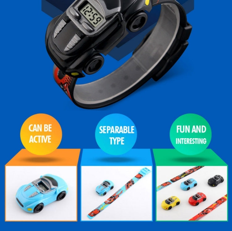 SKMEI 1241 Fashion Cute Cartoon Car Children Digital Watch(Light Blue) - free shipping - PMC TechLife - Order now!