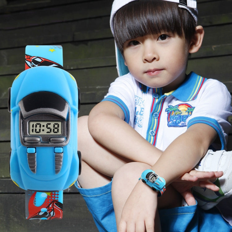 SKMEI 1241 Fashion Cute Cartoon Car Children Digital Watch(Red) - free shipping - PMC TechLife - Order now!