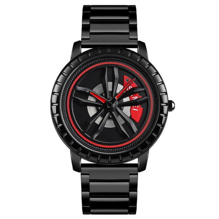SKMEI 1634 Men Waterproof Watch Fashion Quartz Watch(Black Steel Belt) - free shipping - PMC TechLife - Order now!