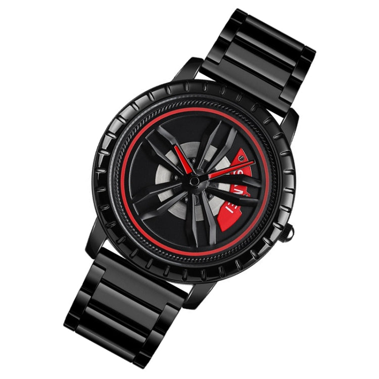 SKMEI 1634 Men Waterproof Watch Fashion Quartz Watch(Black Steel Belt) - free shipping - PMC TechLife - Order now!