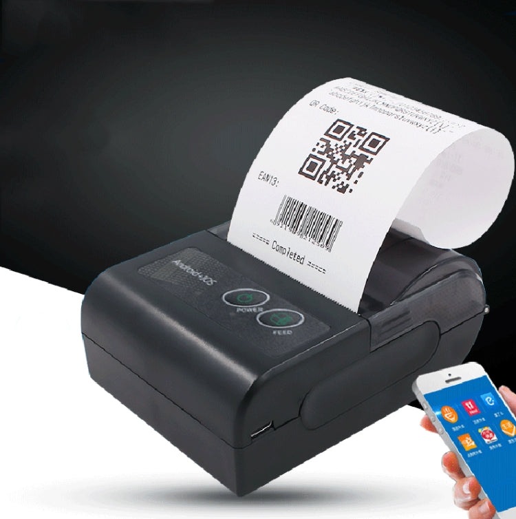 58HB6 Portable Bluetooth Thermal Printer Label Takeaway Receipt Machine, Supports Multi-Language & Symbol/Picture Printing, Model: US Plug (English) - Printer by PMC Jewellery | Online Shopping South Africa | PMC Jewellery | Buy Now Pay Later Mobicred