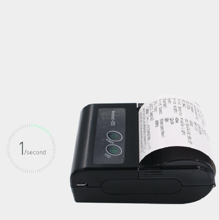 58HB6 Portable Bluetooth Thermal Printer Label Takeaway Receipt Machine, Supports Multi-Language & Symbol/Picture Printing, Model: US Plug (Traditional Chinese) - Printer by PMC Jewellery | Online Shopping South Africa | PMC Jewellery | Buy Now Pay Later Mobicred