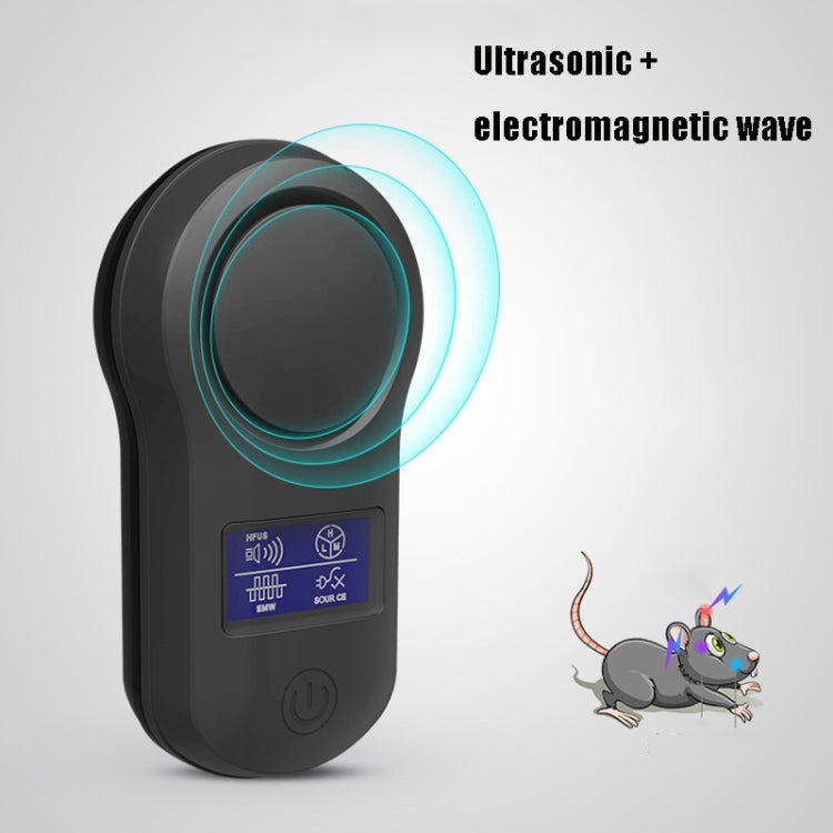 BG-305 Display Ultrasonic Insect Repellent, Product specifications: US Plug(Black) - Repellents by PMC Jewellery | Online Shopping South Africa | PMC Jewellery | Buy Now Pay Later Mobicred