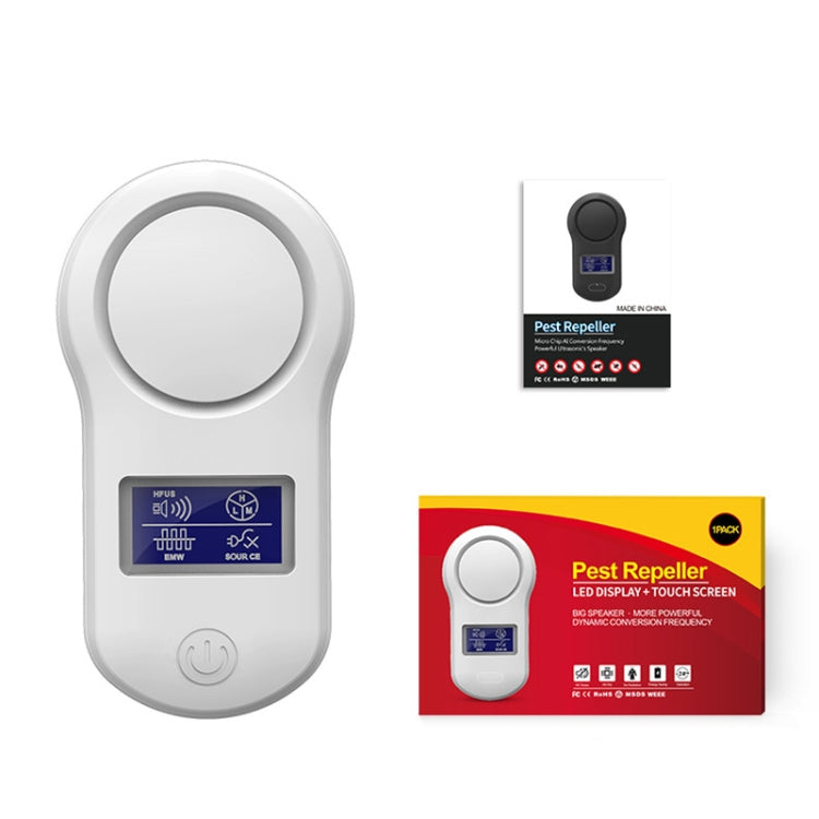 BG-305 Display Ultrasonic Insect Repellent, Product specifications: EU Plug(White) - Repellents by PMC TechLife | Online Shopping South Africa | PMC TechLife | Buy Now Pay Later Mobicred
