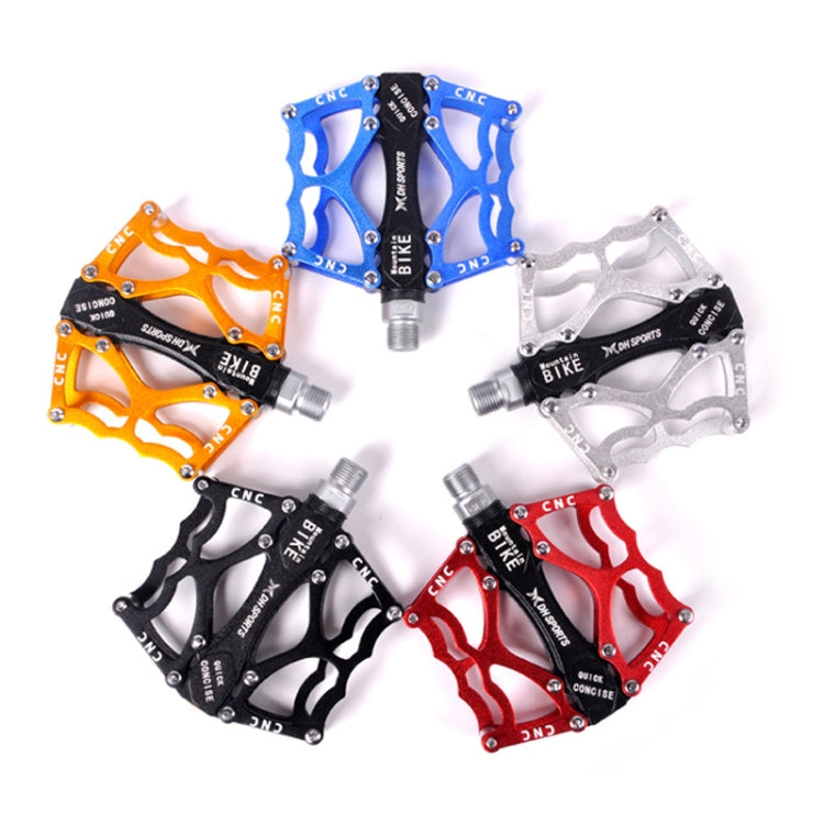 Bicycle Pedal Mountain Bike Aluminum Alloy Palin Pedal Non-Slip Bearing Pedal(901 Yellow) - Pedals by PMc TechLife | Online Shopping South Africa | PMc TechLife | Buy Now Pay Later Mobicred