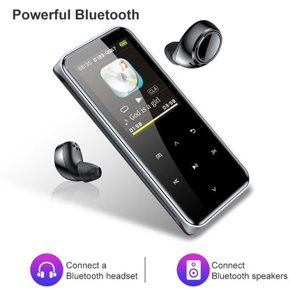 M22 Portable Bluetooth Touch Screen MP3 Player Recorder E-Book, Memory Capacity: 8GB(Black) - MP3 Player by PMC Jewellery | Online Shopping South Africa | PMC Jewellery | Buy Now Pay Later Mobicred