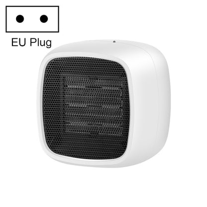 Home Desktop Mini Portable PTC Dumping Power-off Heater, Specification:EU Plug(White) - Electric Heaters by PMC Jewellery | Online Shopping South Africa | PMC Jewellery | Buy Now Pay Later Mobicred