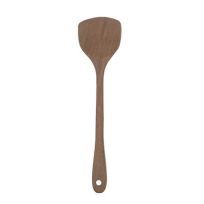 Long Handle Unpainted Chicken Wings Wooden Spatula Kitchen Utensils, Style:Large Spatula - Cooking Tools by PMC Jewellery | Online Shopping South Africa | PMC Jewellery | Buy Now Pay Later Mobicred