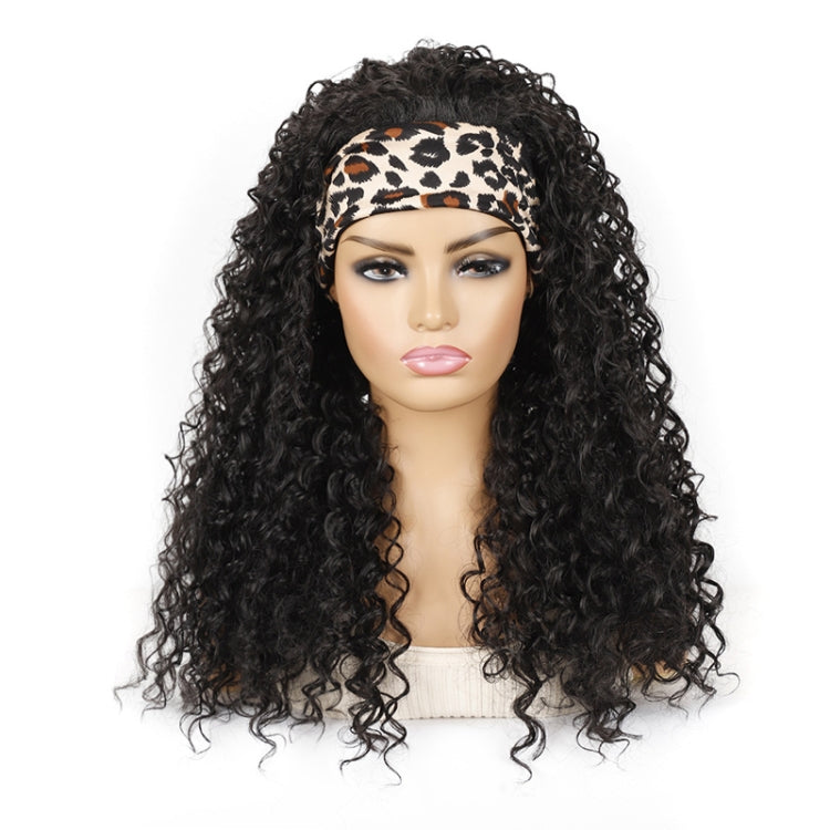 Hairband Wig Headgear Volume Chemical Fiber Wig Headgear, Color Classification: Leopard Headband 1B#G - free shipping - PMC TechLife - Order now!