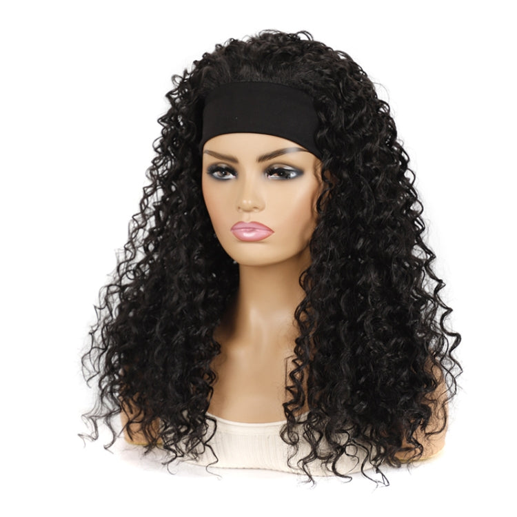Hairband Wig Headgear Volume Chemical Fiber Wig Headgear, Color Classification: Leopard Headband 1B#G - free shipping - PMC TechLife - Order now!