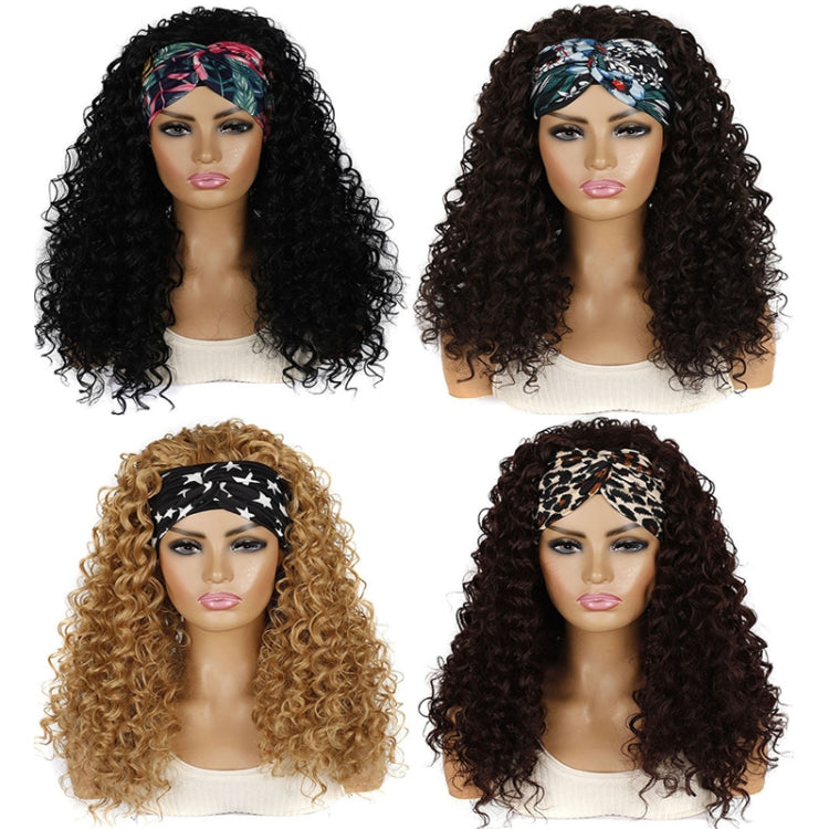 Hairband Wig Headgear Volume Chemical Fiber Wig Headgear, Color Classification: 1B#XC - free shipping - PMC TechLife - Order now!