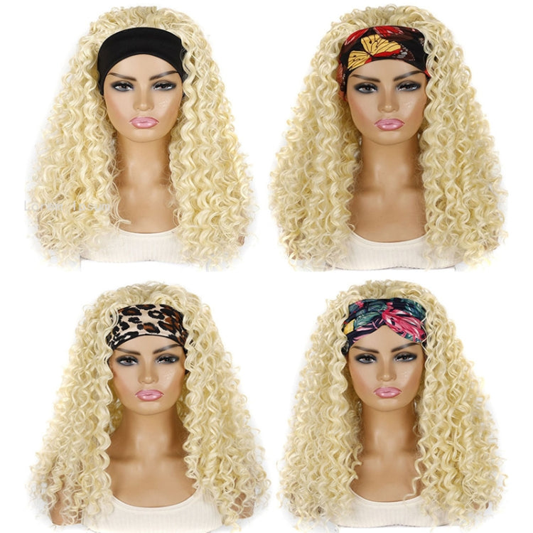 Hairband Wig Headgear Volume Chemical Fiber Wig Headgear, Color Classification: 613#O - free shipping - PMC TechLife - Order now!