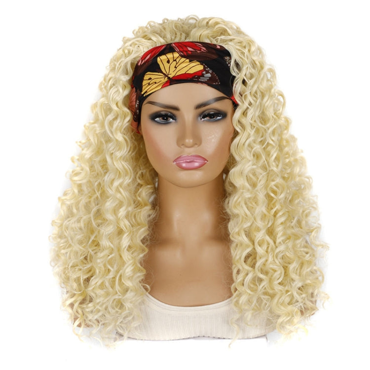 Hairband Wig Headgear Volume Chemical Fiber Wig Headgear, Color Classification: 613#A - free shipping - PMC TechLife - Order now!