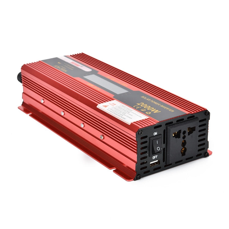 XUYUAN 2000W Car Battery Inverter with LCD Display, Specification: 12V to 220V -  by XUYUAN | Online Shopping South Africa | PMC Jewellery | Buy Now Pay Later Mobicred