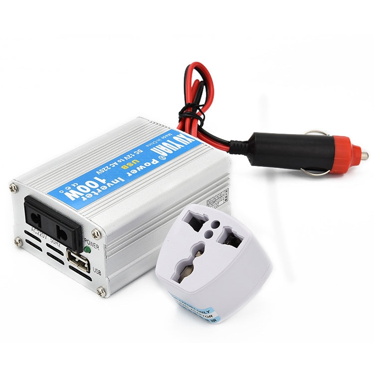 XUYUAN 100W Car Inverter Car Notebook Power Supply with USB, Specification: 12V to 220V -  by XUYUAN | Online Shopping South Africa | PMc TechLife | Buy Now Pay Later Mobicred