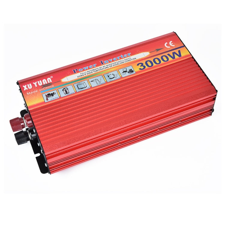 XUYUAN 3000W Car Inverter Car Home Power Converter, Specification: 12V to 220V - free shipping - PMC TechLife - Order now!