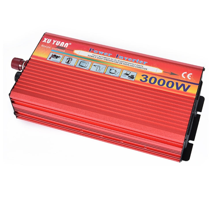 XUYUAN 3000W Car Inverter Car Home Power Converter, Specification: 24V to 110V -  by XUYUAN | Online Shopping South Africa | PMC TechLife | Buy Now Pay Later Mobicred