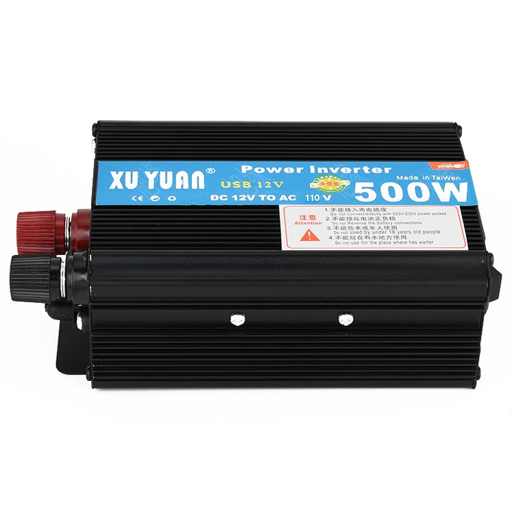 XUYUAN 500W Inverter Power Converter, Specification: 12V to 110V -  by XUYUAN | Online Shopping South Africa | PMC Jewellery | Buy Now Pay Later Mobicred