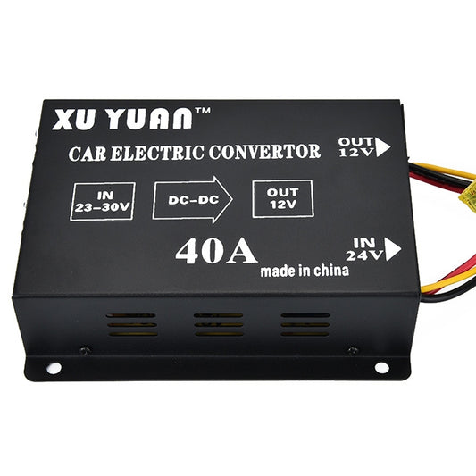 XUYUAN 480W Step-Down Converter 24V to 12V 40A Automotive DC Power Buck Converter -  by XUYUAN | Online Shopping South Africa | PMC Jewellery | Buy Now Pay Later Mobicred