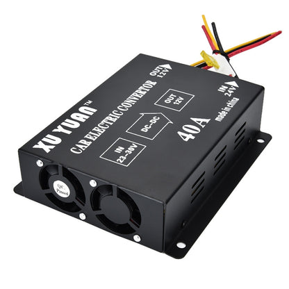 XUYUAN 480W Step-Down Converter 24V to 12V 40A Automotive DC Power Buck Converter -  by XUYUAN | Online Shopping South Africa | PMC Jewellery | Buy Now Pay Later Mobicred