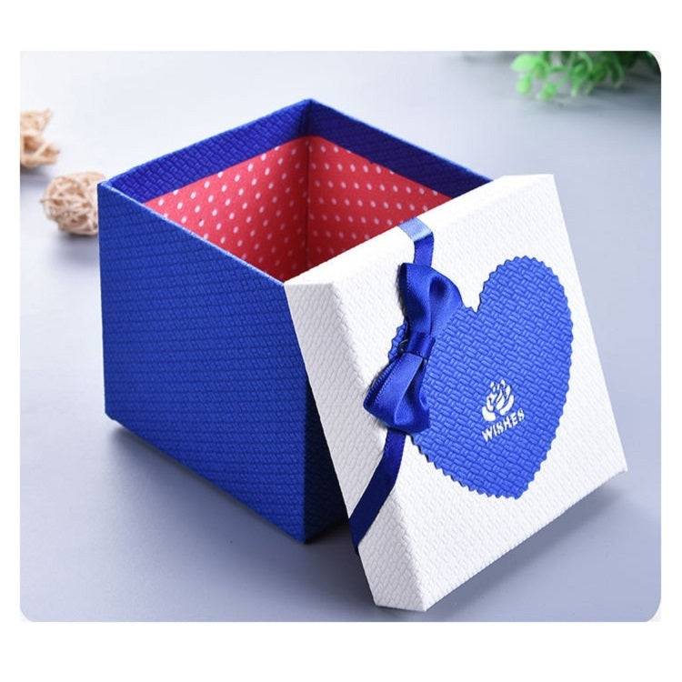 Paper Valentine Day Gift Box With Bow, Specification: 10x10x10cm(Red) - free shipping - PMc TechLife - Order now!