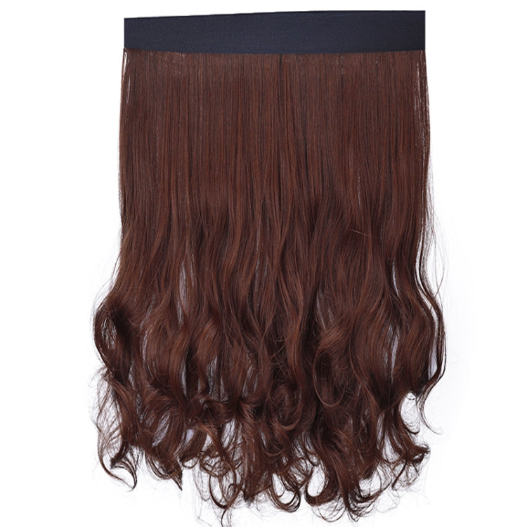 8261E Fashion Hat Wig Female Detachable Pear Flower Roll Long Hair Wig(Light Brown) - free shipping - PMC TechLife - Order now!