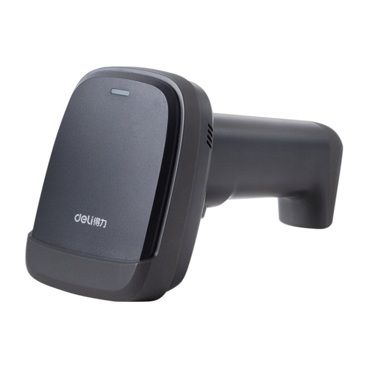 Deli 14952 Supermarket Cashier One-Dimensional QR Code Scanning Gun, Model: Black Wired - Barcode Scanner by Deli | Online Shopping South Africa | PMC Jewellery | Buy Now Pay Later Mobicred