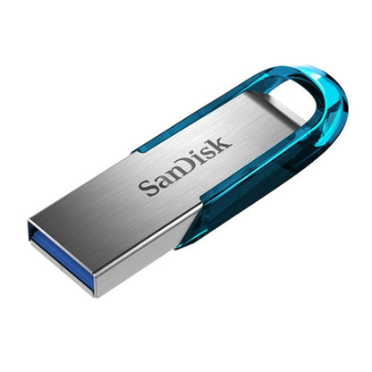 SanDisk CZ73 USB 3.0 High Speed Metal U Disk, Capacity: 128GB(Blue) - USB Flash Drives by SanDisk | Online Shopping South Africa | PMC Jewellery | Buy Now Pay Later Mobicred