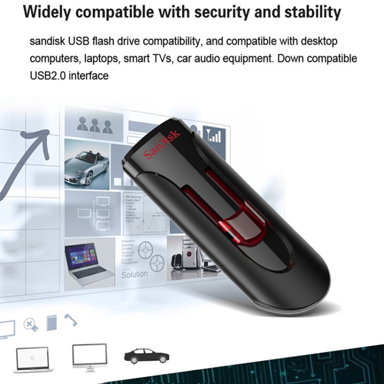 SanDisk CZ600 USB 3.0 High Speed U Disk, Capacity: 32GB - USB Flash Drives by SanDisk | Online Shopping South Africa | PMC Jewellery | Buy Now Pay Later Mobicred