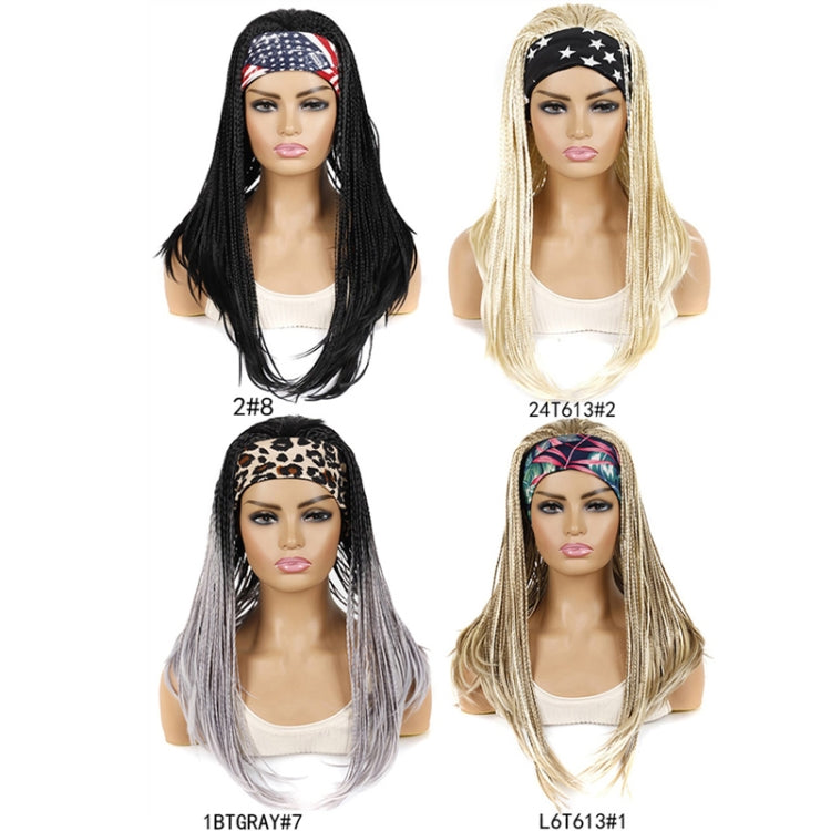 Colored Small Dirty Braid Wig Headgear Hair Band Style Small Braid Wig Headgear(L6T613#1 Flowers) - free shipping - PMC TechLife - Order now!