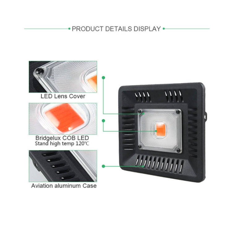 50W Ultra-Thin LED Plant Light, Full Spectrum COB Growth Light, Vegetable, Fruit & Flower Greenhouse Fill Light Without Plug - LED Grow Lights by PMc TechLife | Online Shopping South Africa | PMc TechLife | Buy Now Pay Later Mobicred