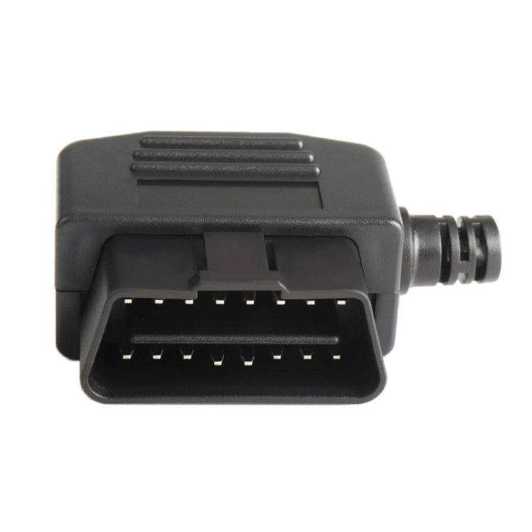 5 PCS 16PIN Car Male Connector OBD2 Connector Plug + Shell + Line Card + Screw OBD Plug J1962M - Cables & Connectors by PMC TechLife | Online Shopping South Africa | PMC TechLife