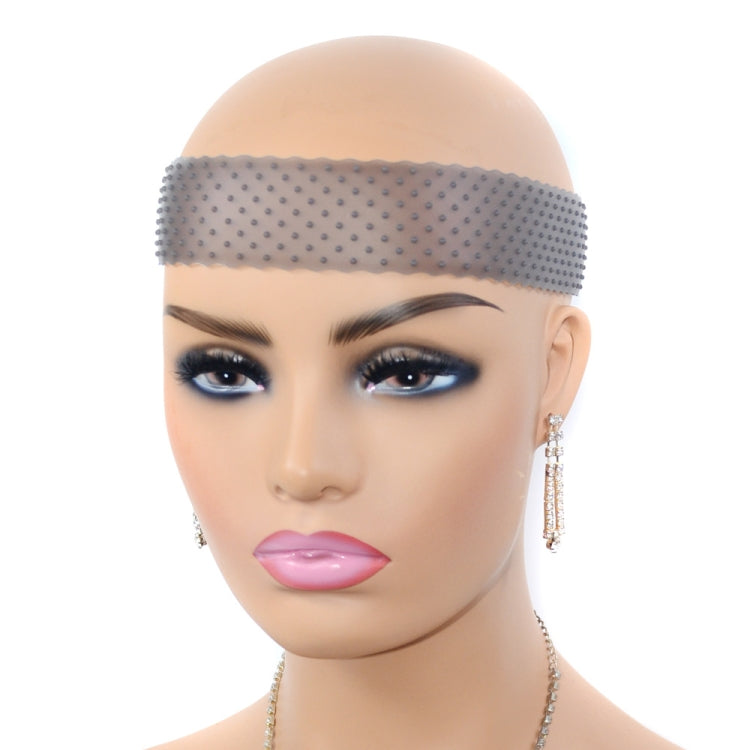 Wig Silicone Hair Band Lace Headgear Silicone Wig Hair Band(Black) - free shipping - PMC TechLife - Order now!