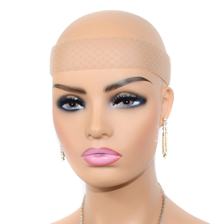 Wig Silicone Hair Band Lace Headgear Silicone Wig Hair Band(Light Brown) - free shipping - PMC TechLife - Order now!